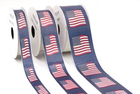 USA Flaggen Thema Jacquardband_AI-KN
